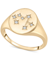 WRAPPED DIAMOND SAGITTARIUS CONSTELLATION RING (1/20 CT. T.W.) IN 10K GOLD, CREATED FOR MACY'S