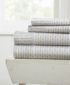 Ienjoy Home The Boho & Beyond Premium Ultra Soft Pattern 4 Piece Bed Sheet Set By Home Collection - King Bedding In Green