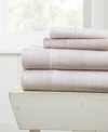 Ienjoy Home The Boho & Beyond Premium Ultra Soft Pattern 4 Piece Bed Sheet Set By Home Collection - Full Bedding In Pink