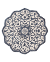 Lr Home Arabella Aba21709 3' X 3' Round Area Rug In Blue