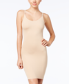 Spanx Womens Smoothing Adjustable Shaping Slip In Tan/beige