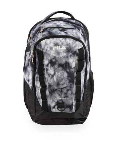 Fila Deacon 6 Xxl Backpack In Tie Dye Black