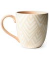 Coton Colors By Laura Johnson Blush Layered Diamond Mug In Pink