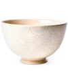 Coton Colors Layered Arabesque Footed Bowl In Pink