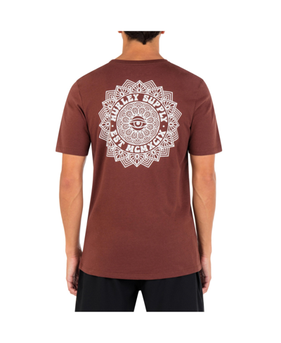 Hurley Men's Everyday Explorer Mandala Short Sleeves T-shirt In Eclipse