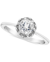 Macy's Rhodolite Garnet Six Prong Ring (1 Ct. T.w.) In Sterling Silver (also In Citrine, Blue Topaz, Perido In White