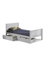 ALATERRE FURNITURE HARMONY TWIN BED WITH STORAGE DRAWERS