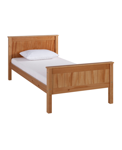 Alaterre Furniture Harmony Twin Bed In Cinnamon