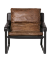 MOE'S HOME COLLECTION CONNOR CLUB CHAIR - BROWN