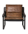Moe's Home Collection Connor Club Chair In Tan/beige