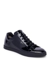 FENDI Monster Patent Leather Trainers