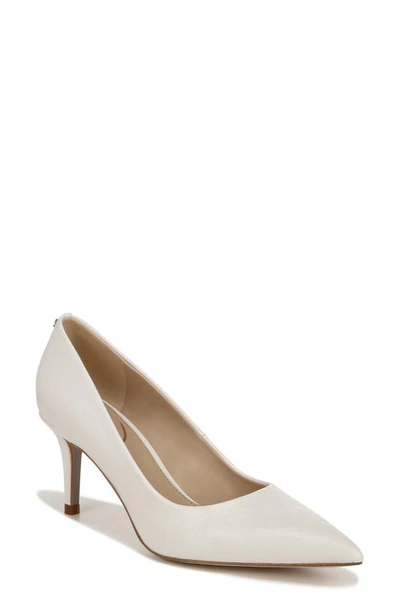 Sam Edelman Vienna Pointed Toe Pump In White