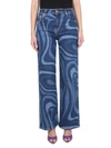 PUCCI PUCCI MARBLE PRINT JEANS