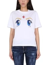 Dsquared2 Sailor Moon T-shirt In White