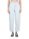Kenzo Women Carrot Fit Jeans In Blue