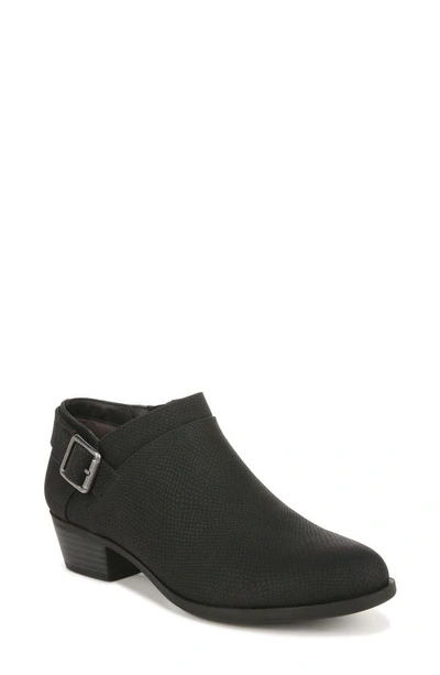 Lifestride Alexi Buckled Ankle Bootie In Black