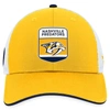 Fanatics Branded  Gold Nashville Predators 2023 Nhl Draft On Stage Trucker Adjustable Hat In Yellow