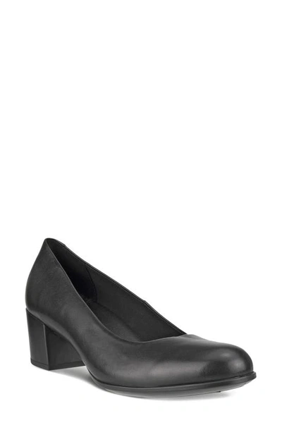 ECCO BLOCK HEEL PUMP