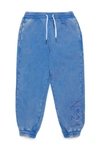 N°21 JOGGER PANTS IN FLEECE WITH MARBLED EFFECT