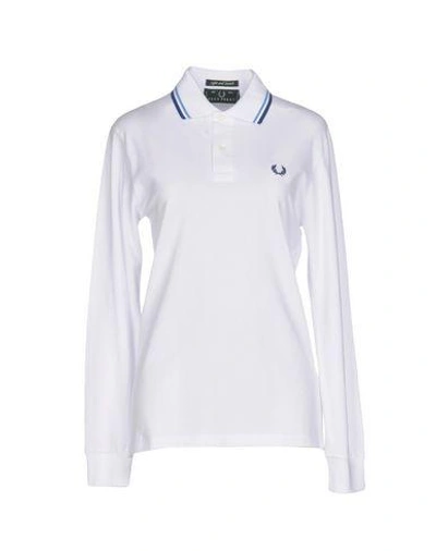 Fred Perry Polo衫 In White