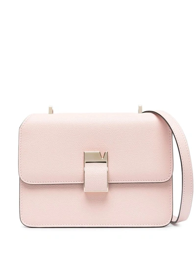 Valextra Small Nolo Crossbody Bag In Pe Peonia