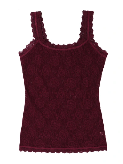 Hanky Panky Signature Lace Classic Cami Dried Cherry Red