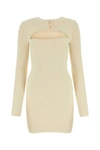 Alexander Wang T Cut-out Knitted Minidress In White