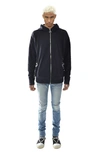 Hvman Strat Punk Ripped Super Skinny Jeans In Kennedy (light Sand)