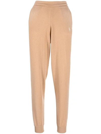 Sporty And Rich Sporty & Rich Woman Pants Camel Size L Cashmere In Beige