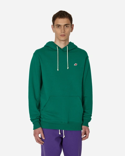 New Balance Made In Usa Core Cotton Hoodie In Classic Pine