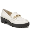 Sam Edelman Taelor Womens Comfort Insole Slip On Loafers In White