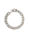 Rabanne Collier Xl Link Aus Silberfarbenem Messing In P Silver
