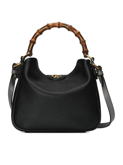 Gucci Handbag  Diana Softy Wonk In Black