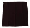 DOLCE & GABBANA DOLCE & GABBANA BROWN SILK BLEND SQUARE WRAP HANDKERCHIEF MEN'S SCARF