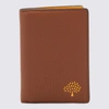 MULBERRY MULBERRY CHESTNUT LEATHER WALLET