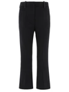Jw Anderson Flared Trousers In Black