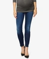 7 FOR ALL MANKIND MATERNITY DARK WASH SKINNY JEANS