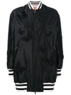 VALENTINO BUTTERFLY EMBROIDERED BOMBER JACKET,NBCCJ0F63D212124931