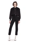 ALEXANDER WANG WATER RESISTANT CROPPED BOMBER,4W27351