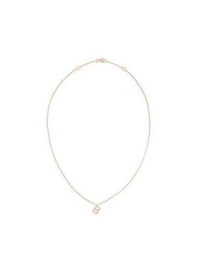 Alinka Id Necklace In Rose Gold