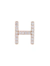 Alinka 18kt ' Id' Rotgoldohrstecker Mit Diamanten In Metallic