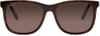 GUCCI GUCCI TORTOISESHELL CLASSIC WAYFARER SUNGLASSES,GG0078SK