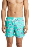 CHUBBIES 5.5-INCH SWIM TRUNKS