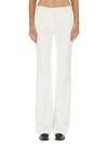 Alexander Mcqueen Pants In White Viscose In White