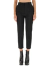 Alexander Mcqueen Alexander Mc Queen Cigarette Trousers In Black