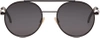 Fendi Black High Bridge Sunglasses In Black0807ir