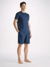 Derek Rose Men's Micromodal Lounge Shorts In Navy