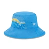 NEW ERA NEW ERA  BLUE LOS ANGELES CHARGERS 2023 NFL TRAINING CAMP STRETCH BUCKET HAT