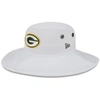NEW ERA NEW ERA WHITE GREEN BAY PACKERS 2023 NFL TRAINING CAMP PANAMA BUCKET HAT