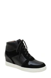 LINEA PAOLO ANDRES MIXED MEDIA HIGH TOP SNEAKER